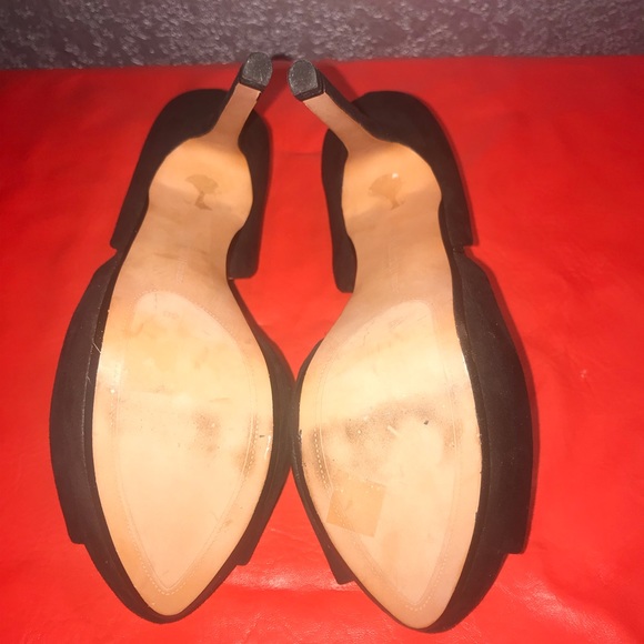 Zara Open Toe Suede stiletto heel - Picture 5 of 7